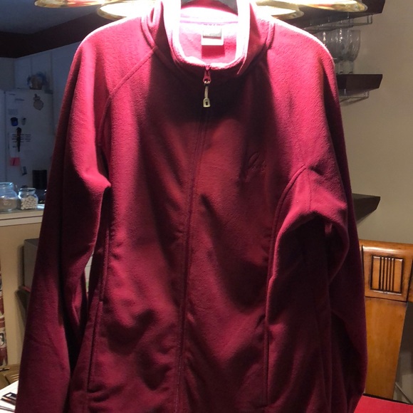Burgandy Fleece 2xl Paris - Picture 2 of 7